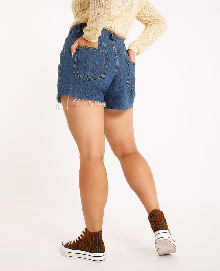 Short Mom Bleu Denim 141110683a06 Pimkie 