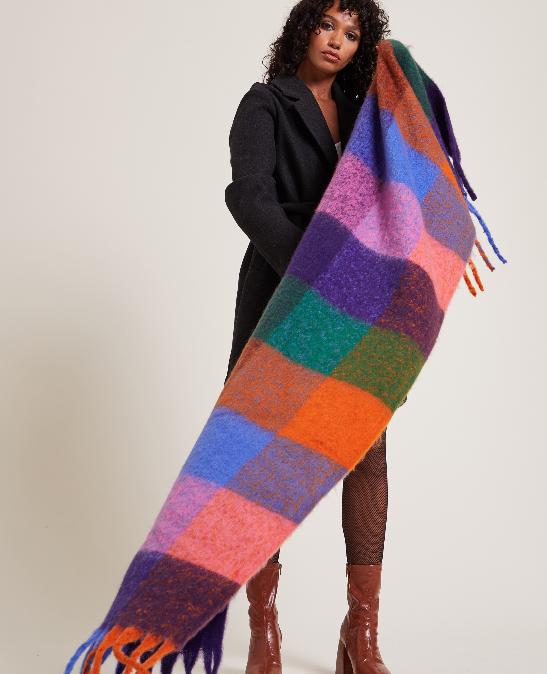 Selmark Écharpe multicolore Complementos Supersoft Multicolore - Accessoires  textile echarpe Femme 35,16 €